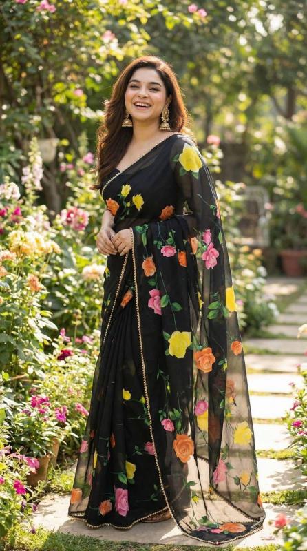 Svara digital print saree wholesalers online